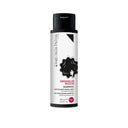 Un flacone cilindrico di orglioriccio - shampoo disciplinante e modellante - con un tappo nero e l'illustrazione di una donna con i capelli ricci sull'etichetta.