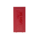 Una confezione rettangolare rossa con la scritta “Diego dalla Palma” nella parte superiore e la frase “MUST-HAVE BRUSH SET” in caratteri grandi e in grassetto, disposta verticalmente sul lato anteriore, rende il Must-have Brush Set la scelta ideale per chiunque sia alla ricerca di pennelli da trucco professionali.
