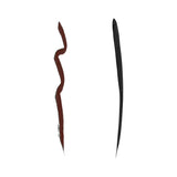 Deep roots - duo black eyeliner & brown kajal