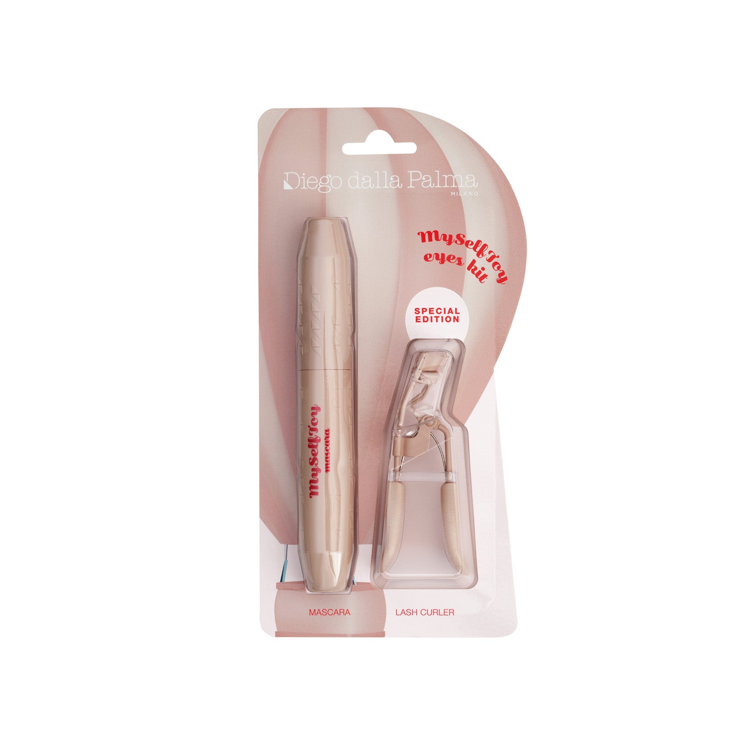 Kit MySelfToy Mascara + Piegaciglia Beige/nude