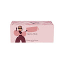 Una confezione rettangolare rosa con la scritta “Nuda Pink” riporta l’illustrazione di una donna alla moda con occhiali da sole e abiti rosa. Sotto l’illustrazione è stampato il marchio Diego dalla Palma Milano, a suggerire una collezione chic che potrebbe includere prodotti indispensabili come il Kit Occhi per un’esperienza completa di trucco.