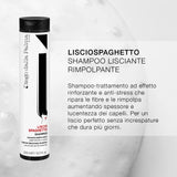 lisciospaghetto - shampoo lisciante rimpolpante - 100ml