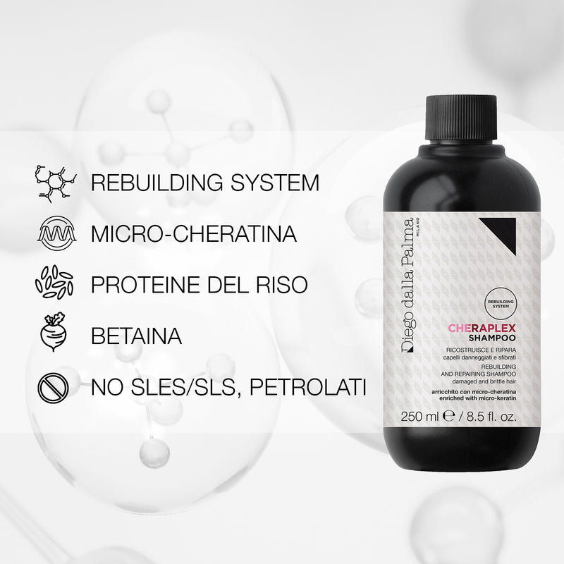 cheraplex - shampoo ricostruisce e ripara - 100ml