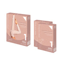 Two pink boxes of Diego dalla Palma Trattamento urto Benda Pant®️ leggings - kit 3 settimane are shown; one box features a woman’s legs in white leggings, and both display product information in Italian along with minimalist leg illustrations. These pre-soaked draining leggings offer un trattamento drenante intensivo, specifically designed to support microcircolazione cutanea for visibly smoother and more toned legs.