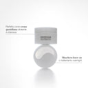 A jar of Crema Idratante Intensiva is shown, with text in Italian describing it as a crema idratante intensiva suitable for daily use or as an overnight leave-on mask. Perfect for pelle secca, the cream is displayed on a white surface.
