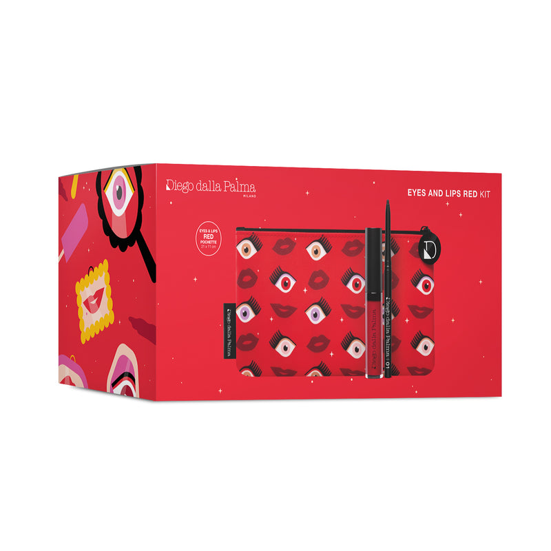 Eyes and lips Red Kit